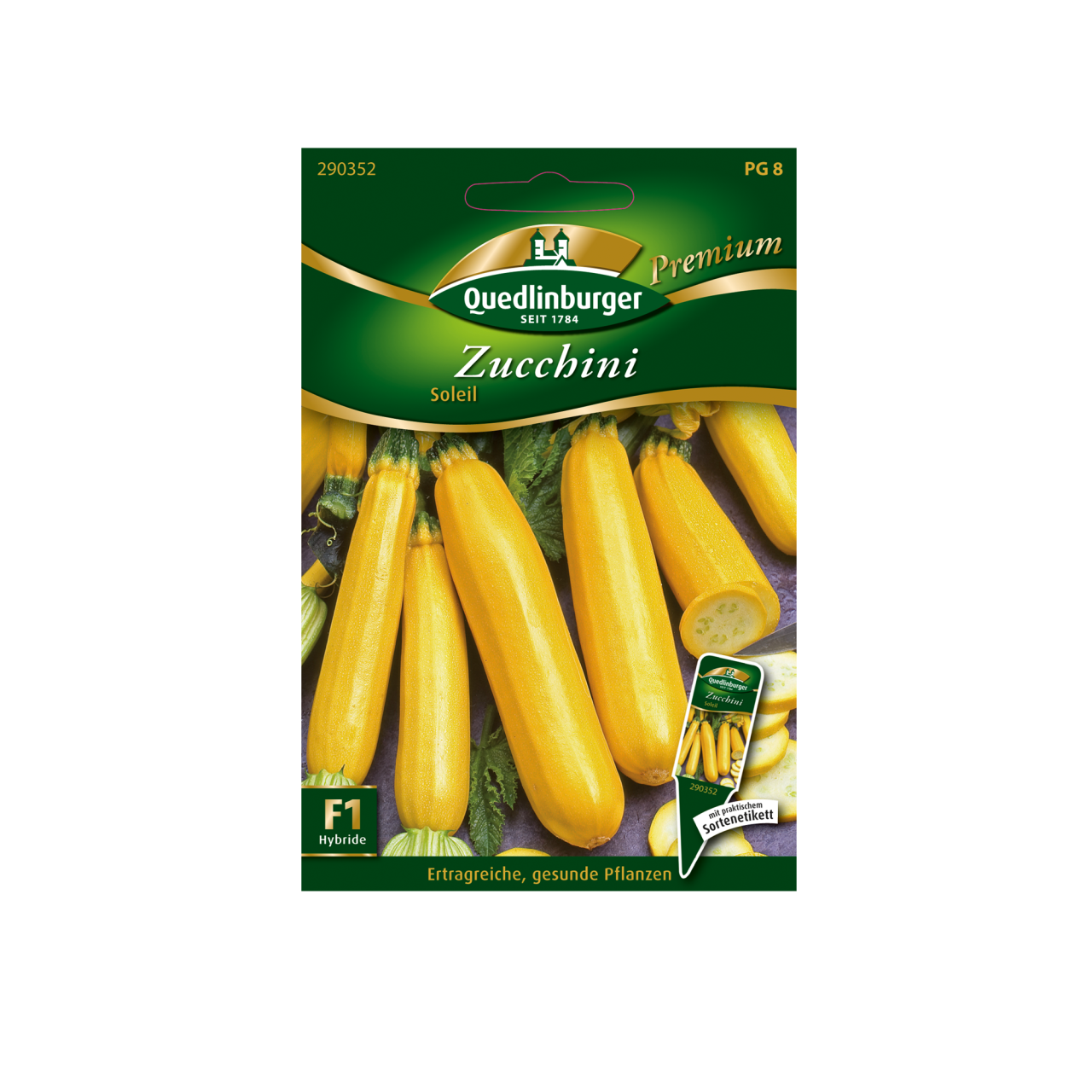 Zucchini Soleil Premium Samen